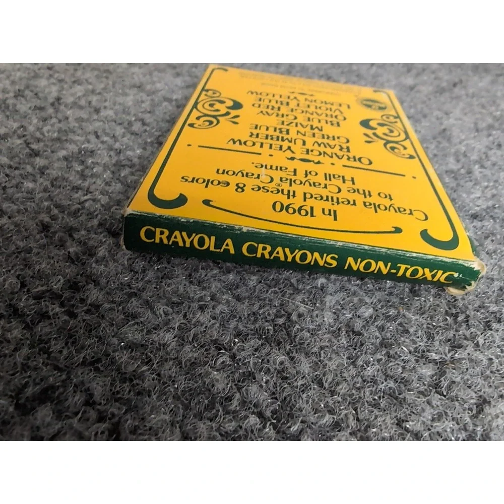 Vtg Crayola No 8 Limited Edition Collector's Retired Colors 1991‎ Binney & Smith